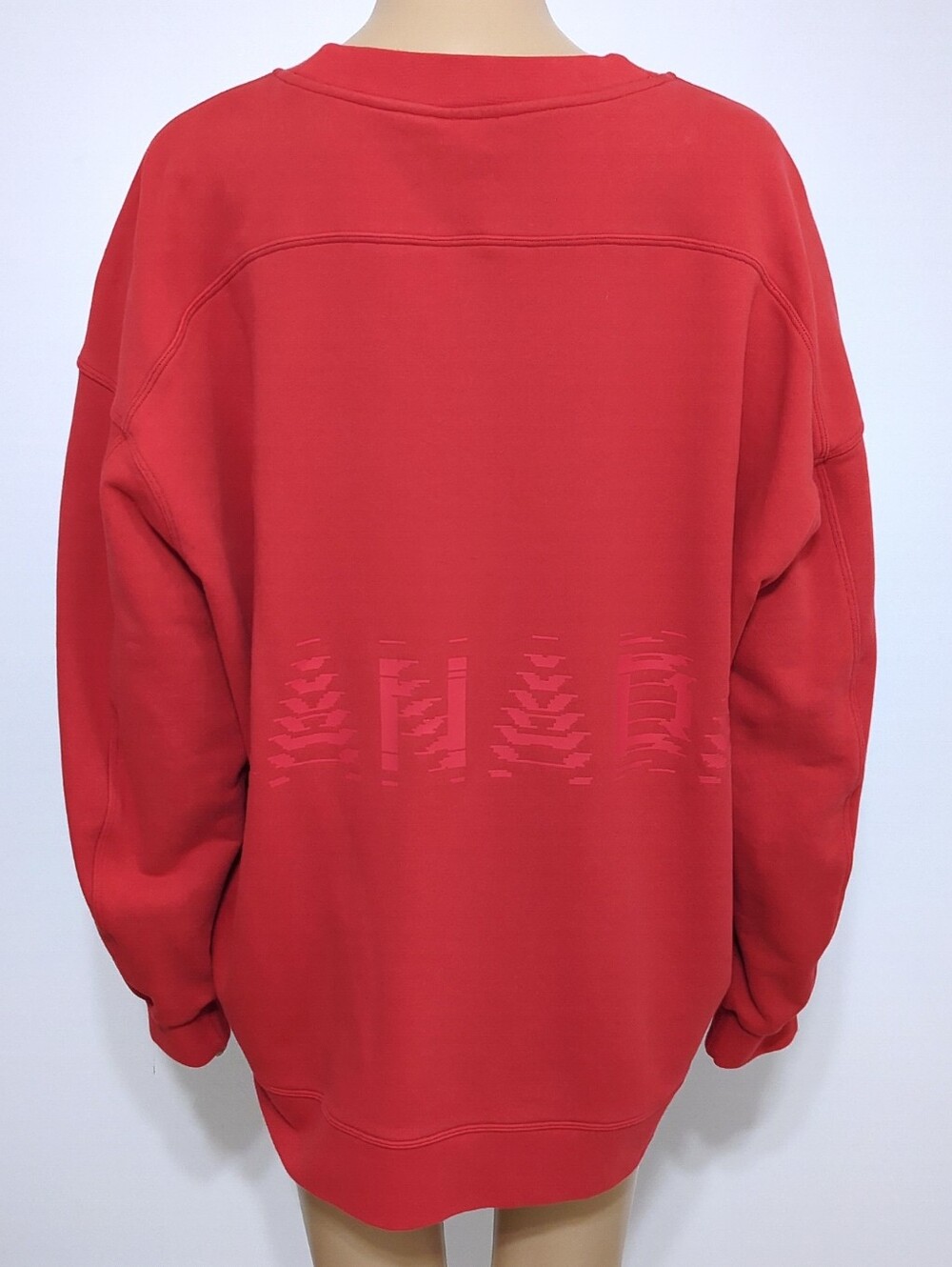 Lululemon Team Canada Olympics Perfectly Oversized Crew Red Sweatshirt Size 10 - Picture 3 of 10